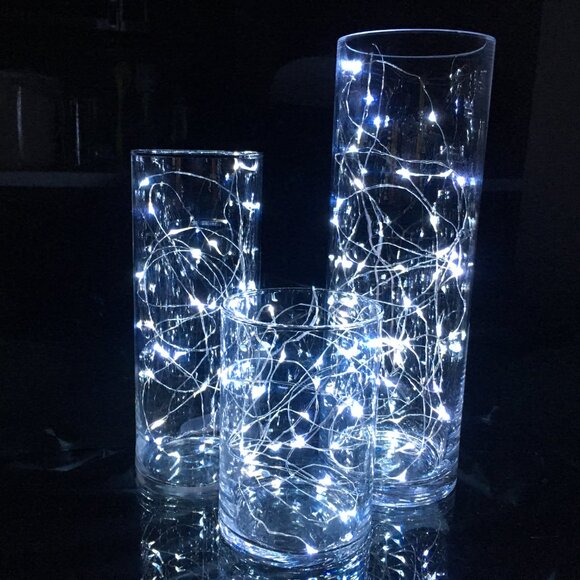 20 strands of 20 LED cool white fairy lights - Picture 6 of 7